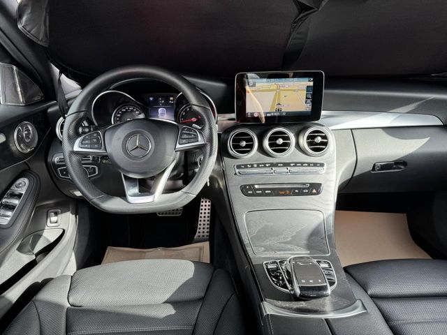 會長の店認證車/朋友託售～二年保固☆旗艦小改款C250 AMG黑沈木•自用車+只跑6萬多公里/選配全景天窗/選配大螢幕  第3張相片