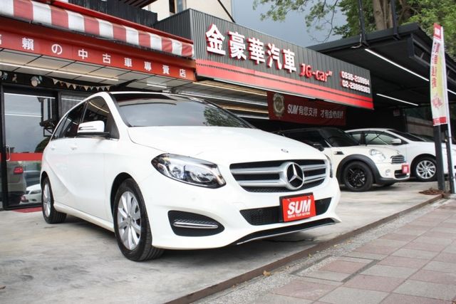 會長の店認證車☆【AEB自動煞停】小改款總代理B180•一手車保證跑7萬公里.選配恆溫+後出風口.電動記憶椅  第1張相片
