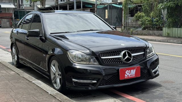 會長の店認證車/五重送專案☆小改款C250 AMG •自用車+里程數保證/電動天窗/安卓大螢幕  第1張相片