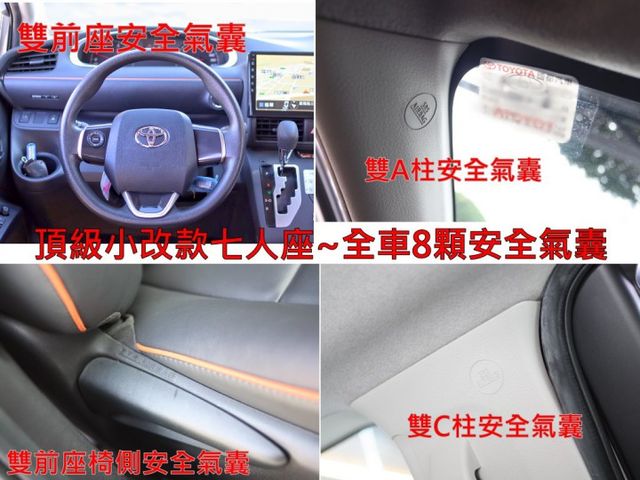 會長の店認證車★小改款七人座里程數保證‧雙電動滑門‧八安‧自動煞車警示‧循跡防滑‧車道偏移  第9張相片