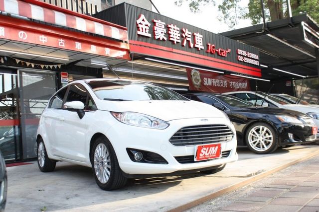 會長の店認證車/0利率專案+全車保固☆頂級 FIESTA 1.0 渦輪增壓.一手車+里程數保證.四安+免鑰匙.恆溫空調  第1張相片