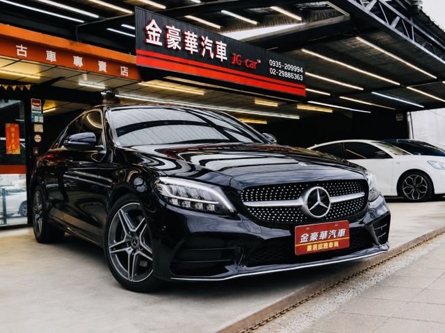 會長の店認證車☆總代理大改款C200 AMG 1.5油電/C43空力套件/一手只跑7萬/雙電記憶座椅/免鑰匙/LED頭燈  第1張相片