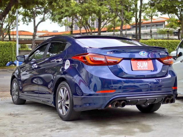 會長の店認證車/五重送專案☆小改款ELANTRA EX 1.8 旗艦版.一手車+里程數保證.六安.免鑰匙.安卓大螢幕  第2張相片