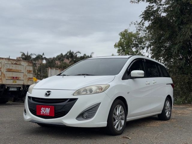 Mazda5七人座尊爵型 電動天窗/皮椅/後座出風口/定速/電動椅/安卓機/倒車顯影/導航/抬頭顯示器  第1張相片