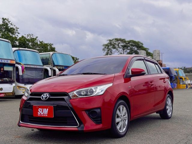 YARIS 經典+ 曜黑風格車頭/中控螢幕/衛星導航/倒車顯影  第1張相片