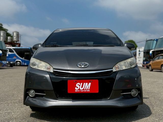 WISH 中控螢幕/倒車顯影/恆溫空調/電折後視鏡/抬頭顯示器/皮椅/後座出風口  第2張相片