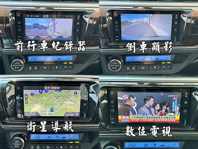 認證車 全車原鈑件【一手車】免鑰匙 定速 電視 藍芽 倒車顯影 導航 胎壓  100%實車在店實價  第19張相片