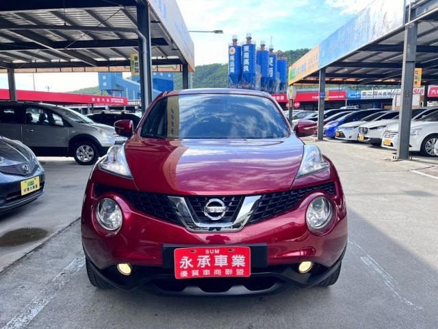永承嚴選2016 JUKE 影音/倒車顯影/雙前電熱椅/低里程 全額貸可參考  第2張相片