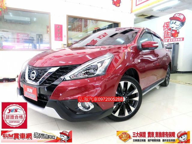 2017年領18年型式~NISSAN BID TIIDA~小改款~五門斜背~1.6 I-KEY 影音版~渦輪版~僅跑五萬  第3張相片