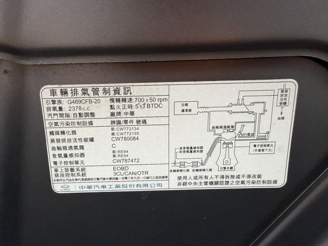 2022年 ZINGER 2.4 自排 旗艦版 僅跑三萬公里 盲點感應 多功能影音 2.4僅繳2.0稅金  第19張相片