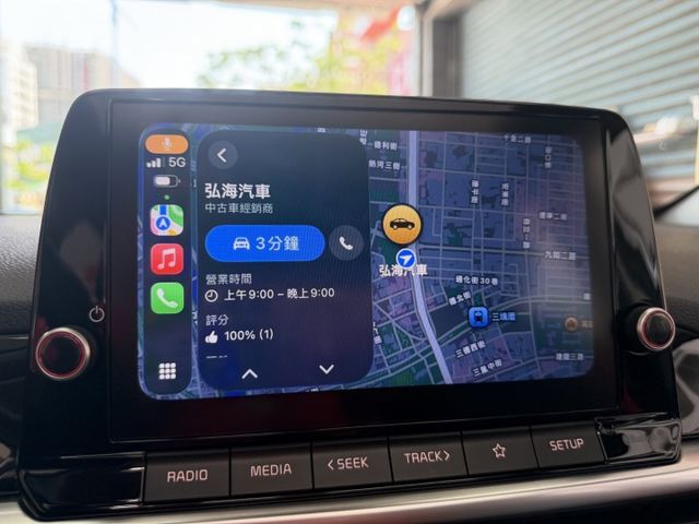 一手女用車 I-KEY 僅跑一萬五千萬公里  選配天窗~冷熱椅~方向盤加熱  第13張相片