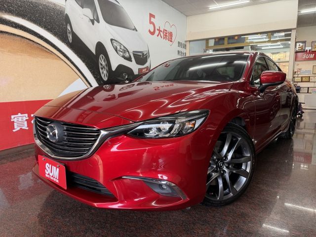 2017年 MAZDA 6 2.0 末代小改款 I-KEY 旗艦版 僅跑十萬  第1張相片
