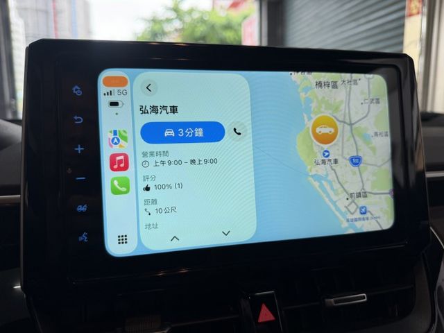 2024年TOYOTA COROLA CROSS 1.8 僅跑三萬 旗艦油電版 I-KEY版 盲點偵測功能  第13張相片