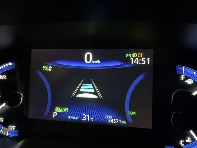 2024年TOYOTA COROLA CROSS 1.8 僅跑三萬 旗艦油電版 I-KEY版 盲點偵測功能  第14張相片