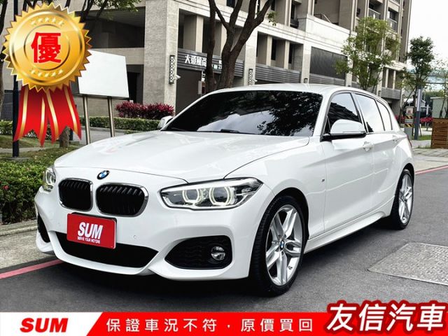 總代理120i M SPORT小鋼炮/小改款17年式/左2右3/M版運動化套件/認證原版件/低里程跑9萬/摸門/記憶椅  第1張相片