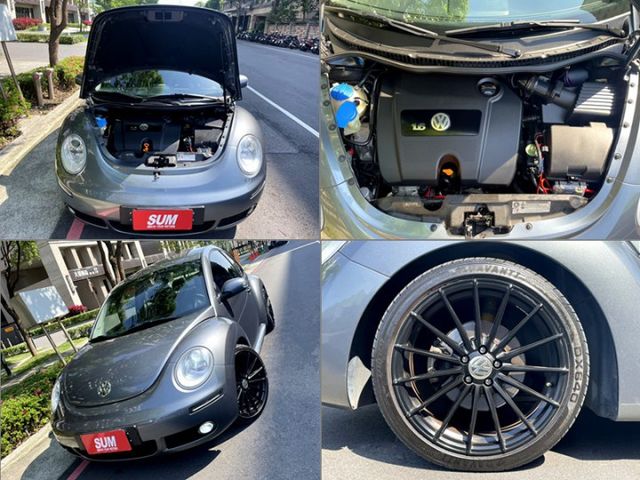 〈市場稀有少數低里程〉NEW BEETLE 小改款金龜車 6速手自 認證車 升級18吋鋁圈 倍適登避震 LED頭燈 尾翼  第19張相片
