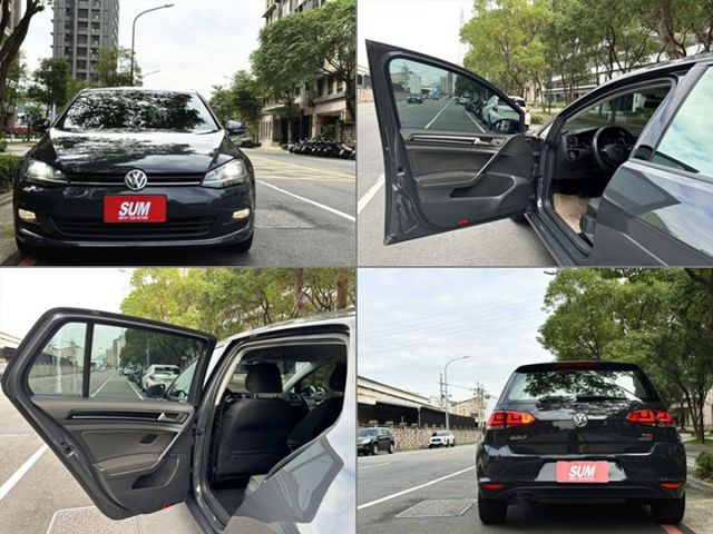 〈低預算入手熱門掀背小鋼砲〉七代特殊灰1.4TSI/一手認證車/原版件/里程保證/LED日行燈/定速/恆溫/多媒體影音  第17張相片