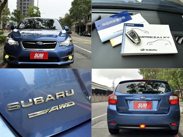 〈低里程頂級五門掀背鯊〉一手車原鈑件/摸門/一鍵啟動/定速/日行燈/HID自動頭燈/雨滴感應/分區溫控/循跡/AWD  第18張相片