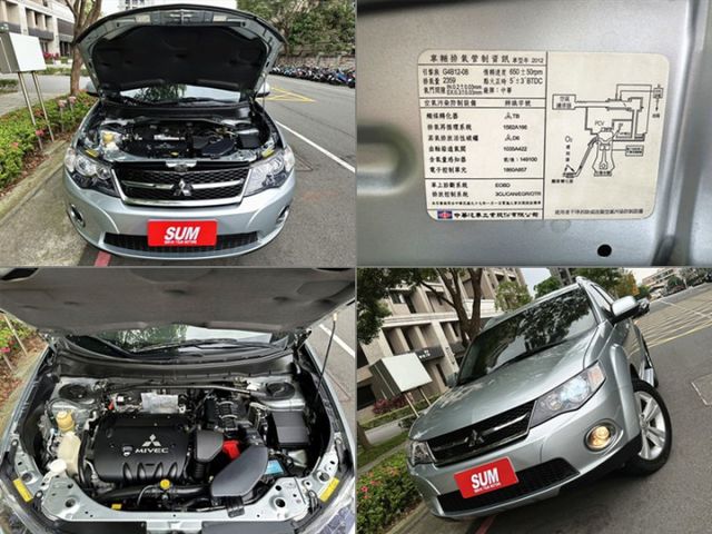 〈平價露營SUV首選〉稀有4WD旗艦版/一手車原版件/僅跑10萬公里/HID頭燈/電動椅/免鑰啟動/恆溫/天窗/換檔快撥  第19張相片