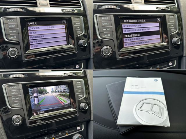 〈低預算入手熱門掀背小鋼砲〉七代特殊灰1.4TSI/一手認證車/原版件/里程保證/LED日行燈/定速/恆溫/多媒體影音  第11張相片