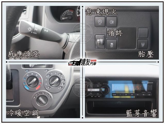 市場熱銷全新自排貨車 里程僅100公里 怠速熄火 循跡防滑 胎壓偵測 藍芽 感應頭燈  老闆的好夥伴 載貨不再是煩惱  第8張相片