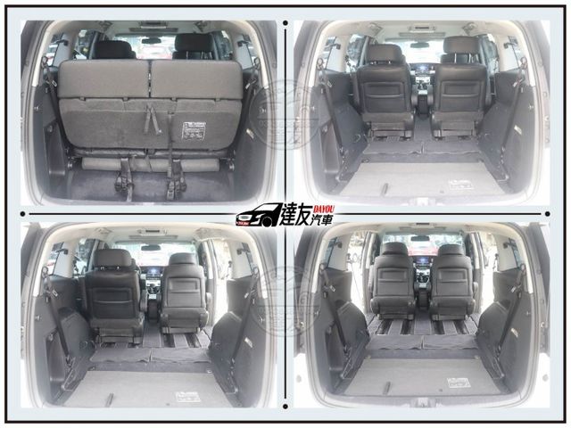 同級最划算正七人座 里程僅跑11萬 原鈑件認證車 天窗 電動滑門 IKEY 等多樣配備 內外免整理  第10張相片