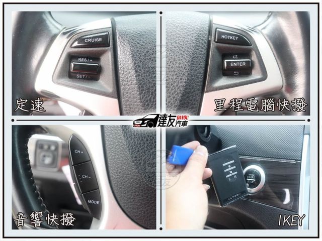 同級最划算正七人座 里程僅跑11萬 原鈑件認證車 天窗 電動滑門 IKEY 等多樣配備 內外免整理  第13張相片