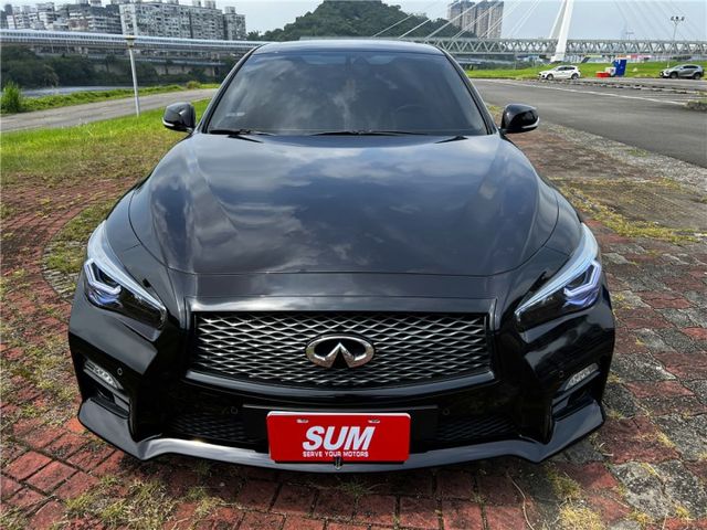 僅跑8萬 Q50S 油電猛獸 跑車聲浪 I-KEY 7速手自排  第2張相片