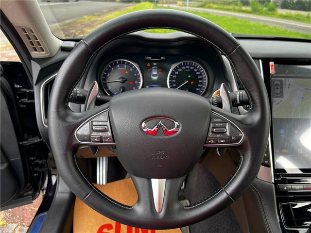 僅跑8萬 Q50S 油電猛獸 跑車聲浪 I-KEY 7速手自排  第11張相片