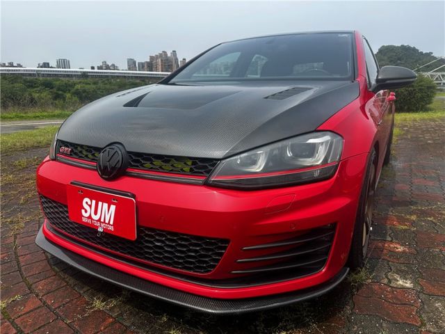7代GTI 正RAYS TE37鋁圈 BREMBO卡鉗 VVS排氣管 MST進氣  第1張相片