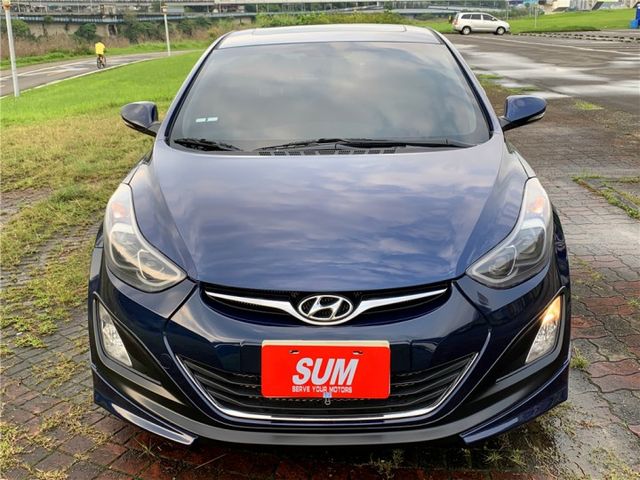 2015年 現代 ELANTRA I-KEY免鑰匙啟動 天窗 空力套件  第2張相片