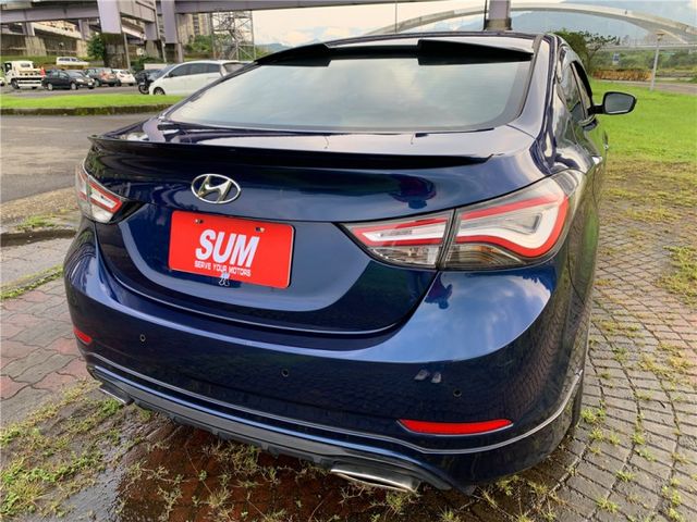 2015年 現代 ELANTRA I-KEY免鑰匙啟動 天窗 空力套件  第4張相片