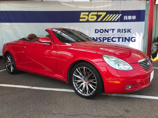 2005 LEXUS SC430紅色 稀有釋出  第1張相片