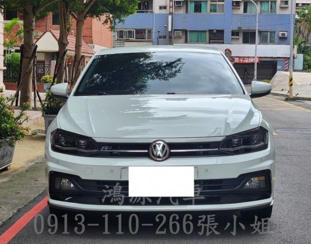 POLO/R-LINE/盲點/摸門/車道偏移/衛星導航/倒車顯影/漂亮好車  第1張相片