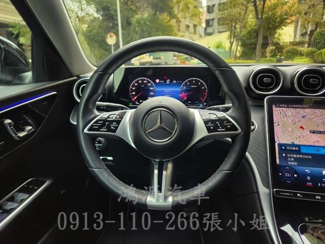 C180/總代理/ACC/盲點/衛星導航/倒車顯影/電動座椅  第13張相片