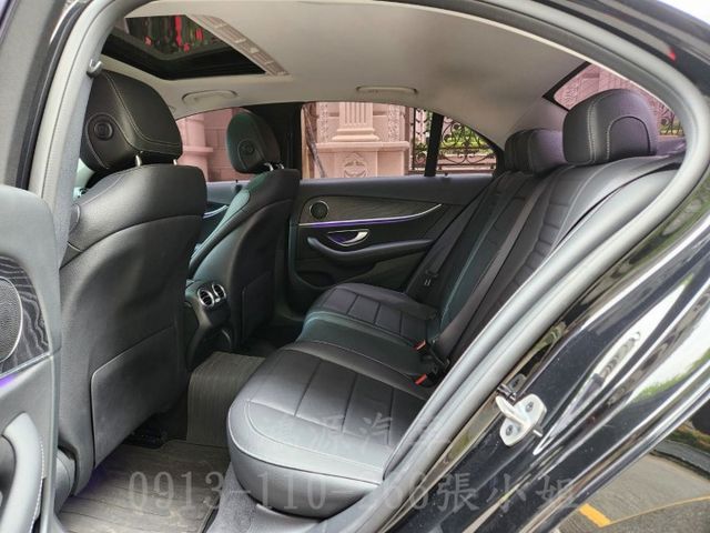 E300/23P/天窗/盲點/摸門/氣氛燈/衛星導航/倒車顯影/電動座椅/電尾門  第6張相片