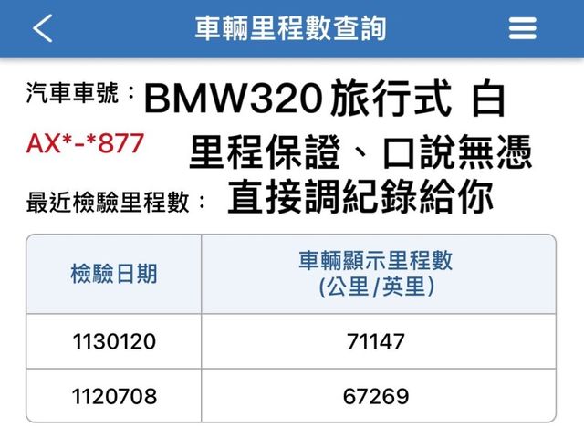 BMW/ 寶馬  3 SERIES  320i Sport Line  第11張相片