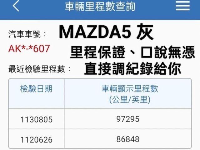 Mazda  Mazda5  第13張相片