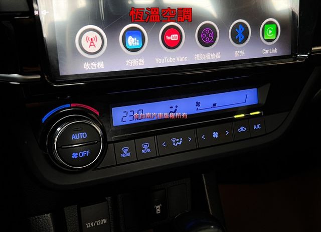 里程擔保／觸控安卓機／衛星導航／CARPLAY／藍牙／恆溫空調／前後車距雷達／停車輔助／精品鋁圈【全車保養確實】  第16張相片