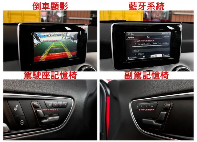 15年式／總代理【全車原鈑件】里程擔保【AMG套件】18吋ＡＭＧ鋁圈／麂皮跑車座椅／全景天窗／雙記憶椅／快撥  第15張相片