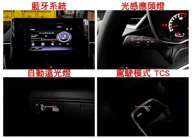 【全車原鈑件】僅跑【五萬】里程擔保／ACC跟車／車道偏移輔助／預警式防護系統／藍牙／恆溫空調／光感應頭燈／自動遠光燈  第14張相片