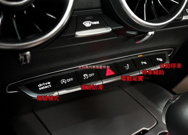 16年式／4WD／QUATTRＯ【全車原鈑件】【全車包膜】虛擬駕駛座艙／​電動尾翼／​盲點／​自動停車／​定速／​快撥  第17張相片
