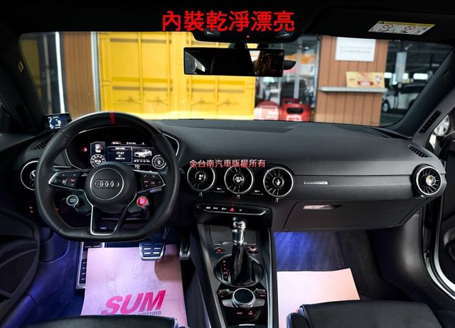QUATTRO／4WD／僅跑【五萬】里程擔保【全車原鈑件】【TTRS方向盤】全數位儀表／電動升降尾翼／CARPLAY  第10張相片