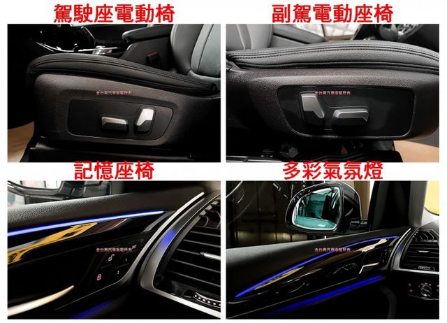 【新型】4WD／XDRIVE20I／里程擔保【全車原鈑件】【5AS】盲點／車道偏移／行人偵測／導航／CARPLAY／環景  第17張相片