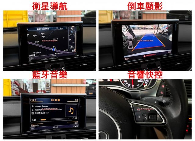 16年式【40TFSI】里程擔保【原鈑件】【天窗】【電尾門】虛擬駕駛座艙／快撥／定速／記憶椅／導航／倒車顯影／雙區恆溫  第13張相片