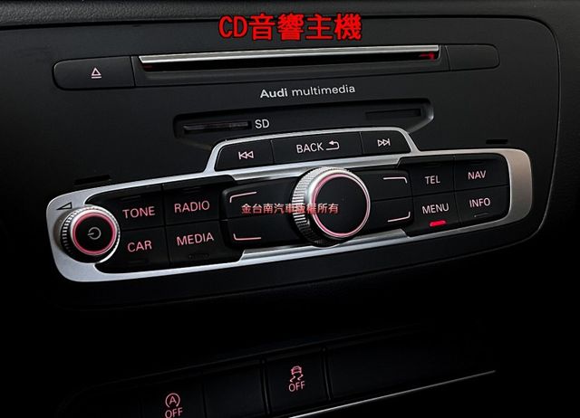 14年式／2.0 QUATTRO 4WD／跑少里程擔保【全車原鈑件】定速／快撥／雙電動座椅／藍牙／雙區恆溫／HID頭燈  第14張相片