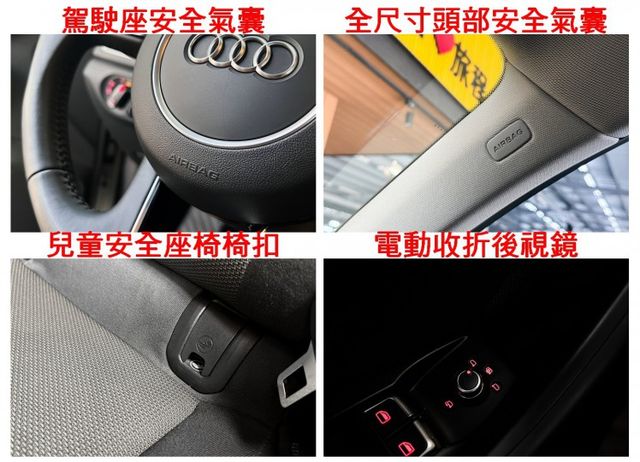 14年式／2.0 QUATTRO 4WD／跑少里程擔保【全車原鈑件】定速／快撥／雙電動座椅／藍牙／雙區恆溫／HID頭燈  第17張相片