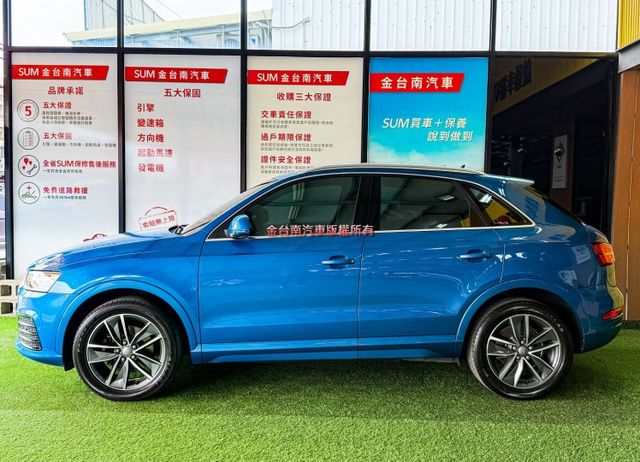 17年式／35TFSI QUATTRO／16年12月出廠／里程擔保【原鈑件】快撥／定速／導航／電動尾門／雙電動椅  第3張相片