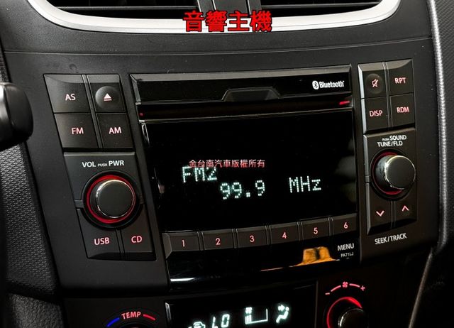 【GLX】僅跑【八萬】【全車原鈑件】免鑰匙系統／定速／恆溫空調／全尺寸頭部安全氣囊／椅側安全氣囊／音響快控【保養確實】  第15張相片