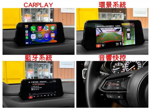 19年式【環景旗艦版】18年10月出廠／ACC／盲點／車道偏移／電動椅／CARPLAY／電動尾門【19吋鋁圈】【認證車】  第15張相片